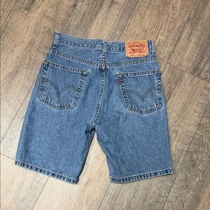 Vintage Levi's Classic 505  Medium Blue Denim Shorts - Five Pocket